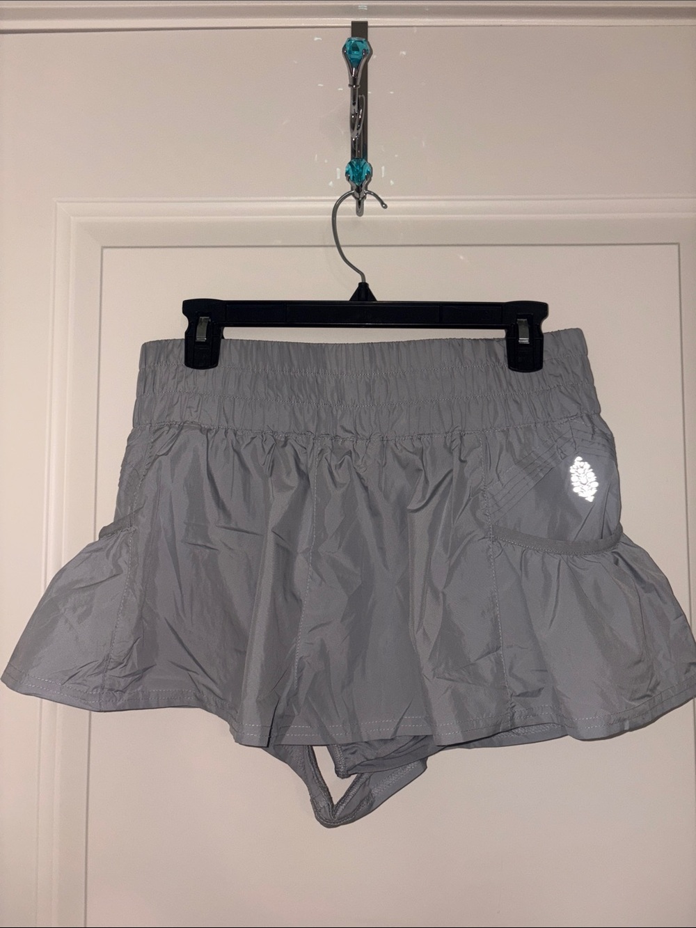FP Movement by Free People Gray Athletic Skort Shorts